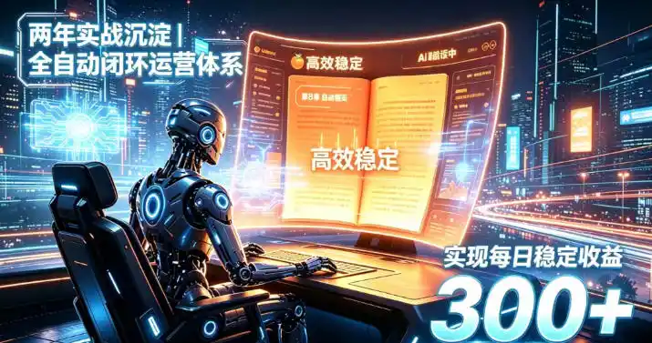 两年实战沉淀｜全自动闭环运营体系，实现每日稳定收益300+【揭秘】-星云网创