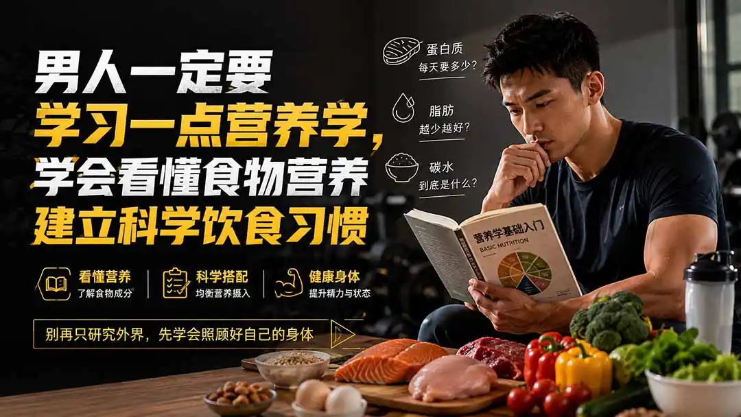 付费文章：男人一定要学习一点营养学，学会看懂食物营养建立科学饮食习惯-星云网创