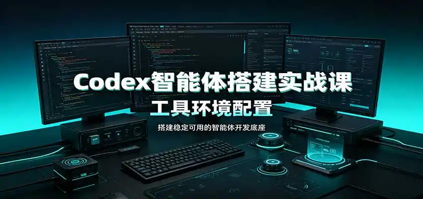 Codex智能体搭建实战课：工具环境配置，自定义技能开发，多业务自动化教学-星云网创