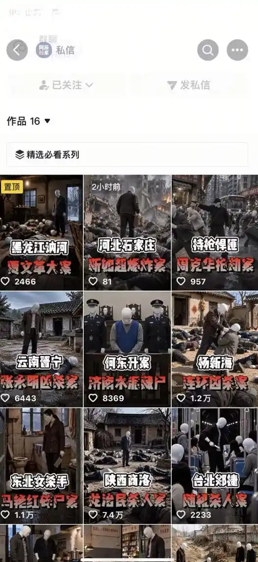 抖音8W粉丝博主的AI纪实大案还原教学，新人也能做出百W播放的悬疑内容，抓住AI风口红利，用AI讲好每一个真实故事-星云网创