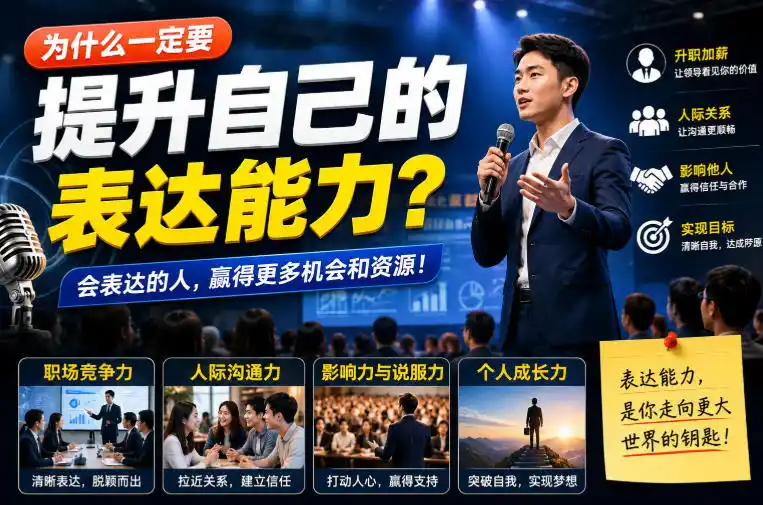 付费文章：为什么一定要提升自己的表达能力？-星云网创