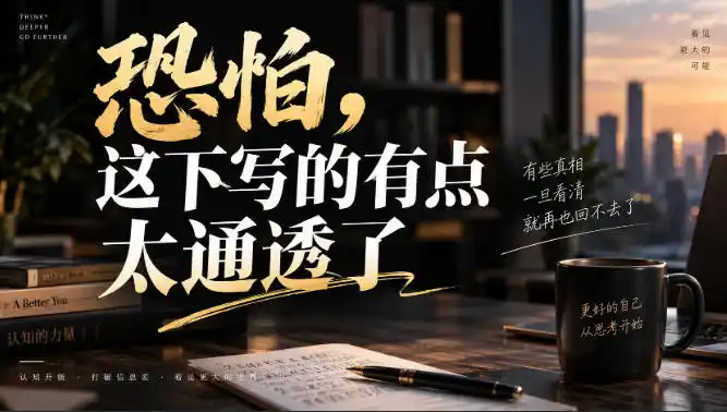 灏泽叔最新付费文章:恐怕,这下写的有点太通透了-星云网创