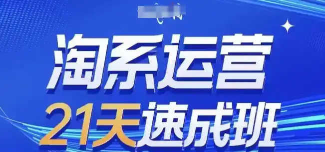 淘系运营21天速成班，0基础轻松搞定淘系运营，不做假把式，快速复制落地(更新26年8月)-星云网创