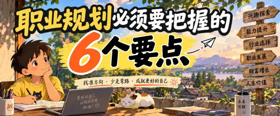 付费文章：职业规划必须要把握的6个要点-星云网创