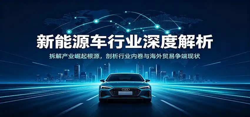 新能源车行业深度解析：拆解产业崛起根源，剖析行业内卷与海外贸易争端现状-星云网创