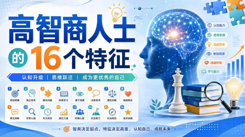付费文章：高智商人士的16个特征-星云网创