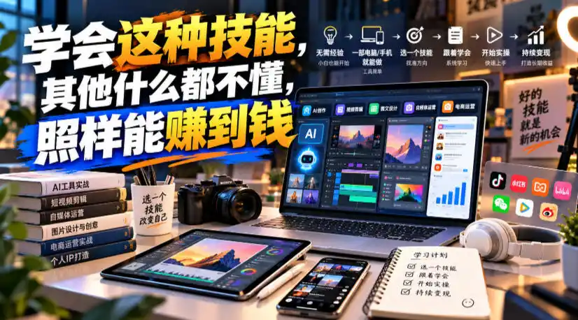 某公众号付费文章：学会这种技能，其他什么都不懂，照样能賺到钱-星云网创