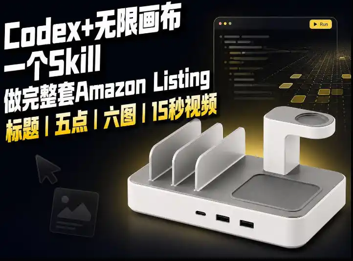 我用一个Codex Skill做完Amazon Listing：标题、五点、六图和视频全流程-星云网创