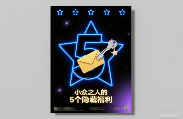 付费文章：小众之人的5个隐藏福利-星云网创