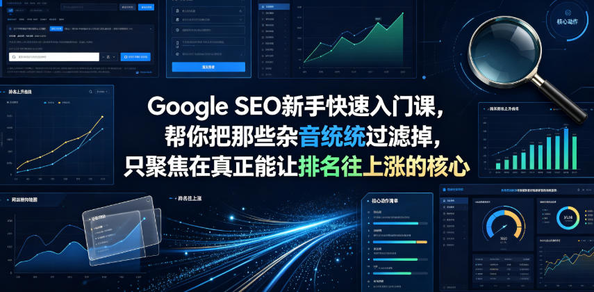 Google SEO新手快速入门课，帮你把那些杂音统统过滤掉，只聚焦在真正能让排名往上涨的核心动作【原创双语字幕】-星云网创