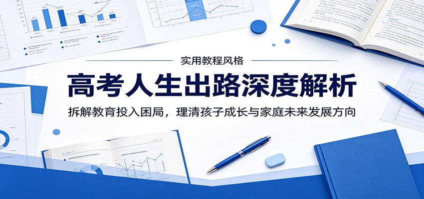 高考人生出路深度解析：拆解教育投入困局，理清孩子成长与家庭未来发展方向-星云网创