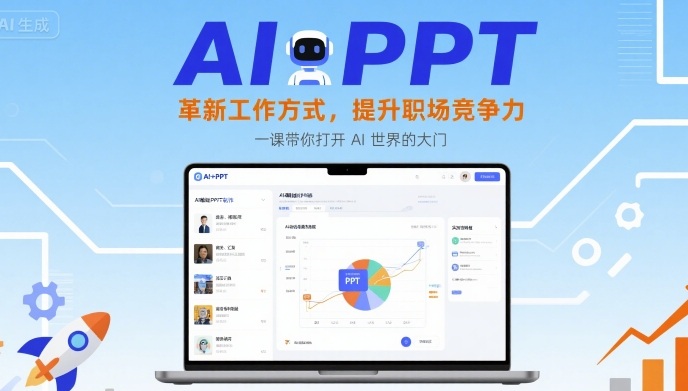 AI+PPT：革新工作方式，提升职场竞争力，一课带你打开 AI 世界的大门-星云网创