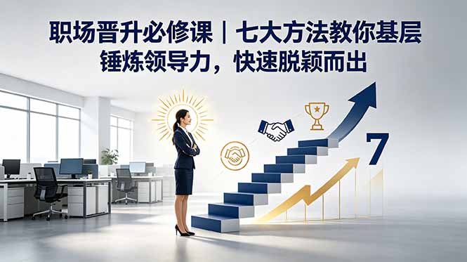 付费文章：职场晋升必修课｜七大方法教你基层锤炼领导力，快速脱颖而出-星云网创