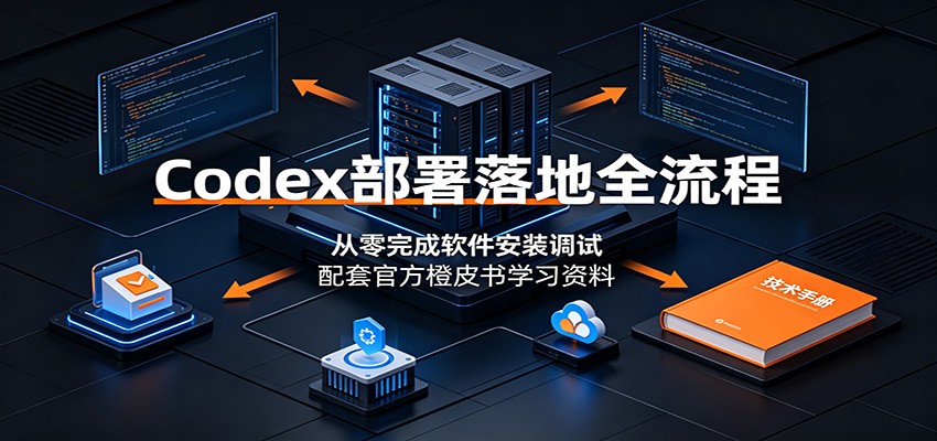 Codex部署落地全流程：从零完成软件安装调试，配套官方橙皮书学习资料-星云网创