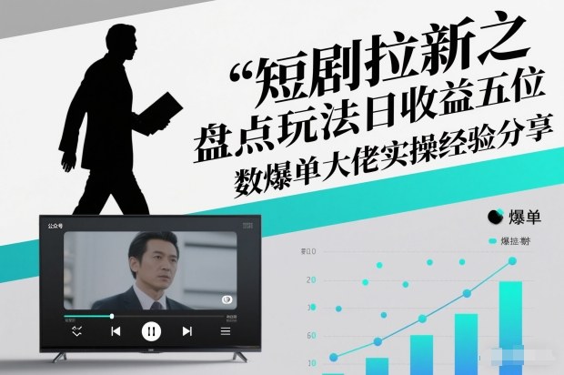 短剧拉新之盘点玩法日收益五位数爆单大佬实操经验分享-星云网创