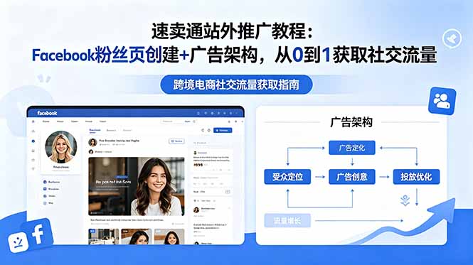 速卖通站外推广教程：Facebook粉丝页创建+广告架构，从0到1获取社交流量-星云网创
