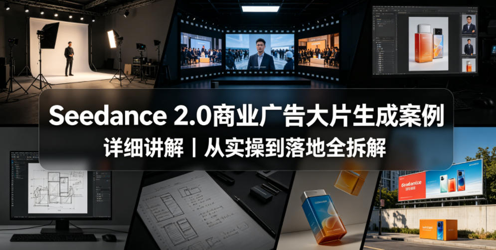 Seedance 2.0商业广告大片生成案例详细讲解｜从实操到落地全拆解-星云网创