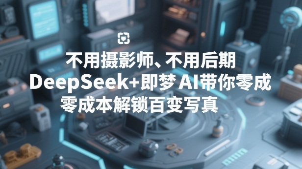 不用摄影师、不用后期，DeepSeek+即梦AI带你零成本解锁百变写真！-星云网创