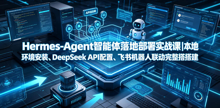 Hermes-Agent智能体落地部署实战课｜本地环境安装、DeepSeek API配置、飞书机器人联动完整搭建教程-星云网创