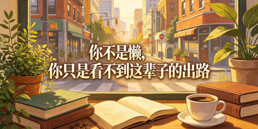 付费文章：你不是懒，你只是看不到这辈子的出路-星云网创