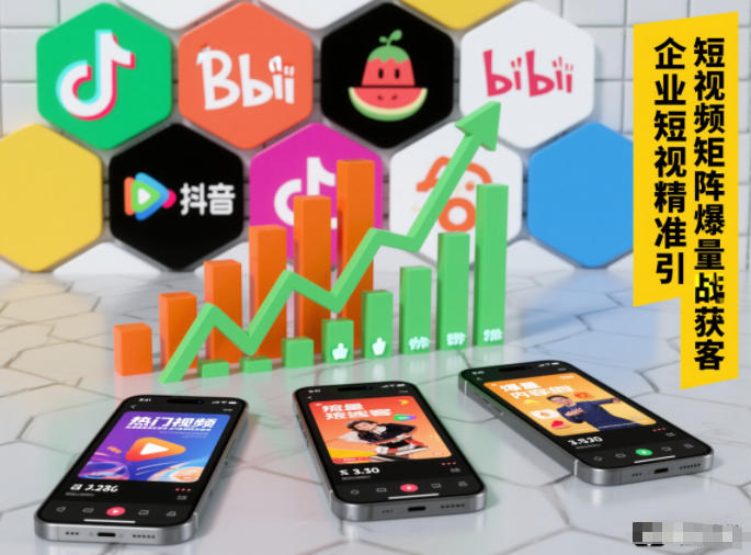 企业短视频精准引流矩阵获客，短视频矩阵爆量战法-星云网创