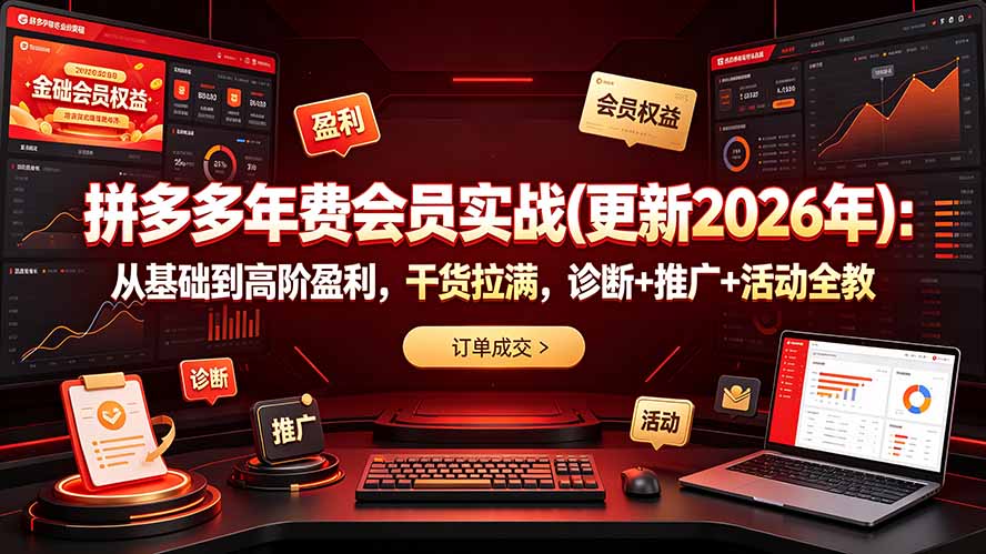 拼多多年费会员实战(更新2026年-星云网创