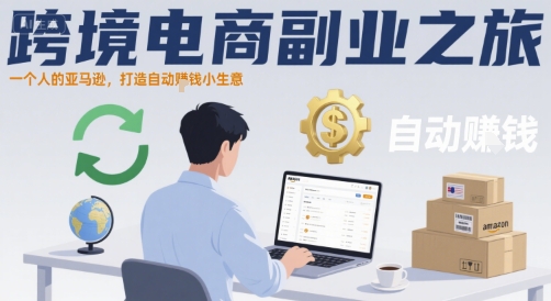 跨境电商副业之旅，一个人的亚马逊，打造自动賺钱小生意-星云网创