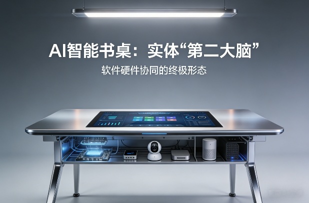 AI智能书桌搭建，构建你的实体“第二大脑”，软件硬件协同的终极形态-星云网创