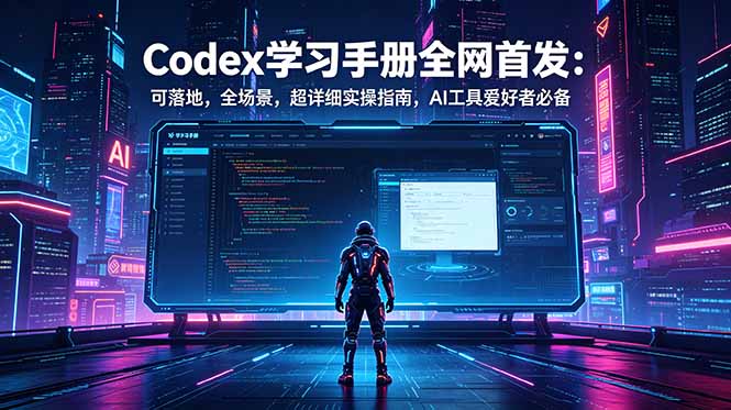 Codex学习手册全网首发:可落地,全场景,超详细实操指南,AI工具爱好者必备-星云网创