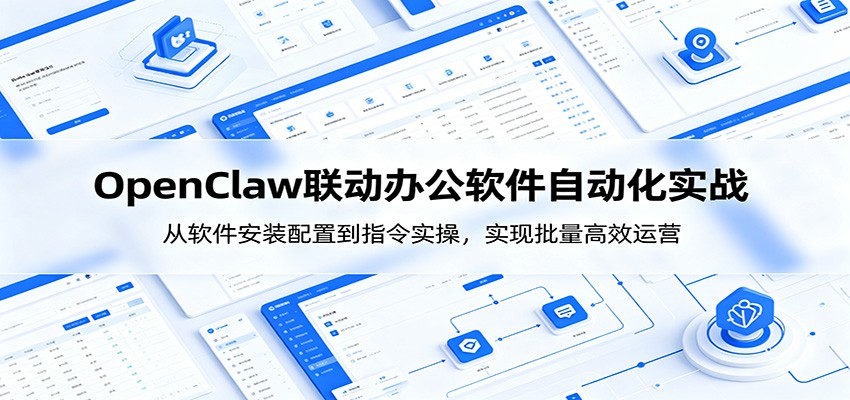 OpenClaw自动化实操课：从软件安装配置到指令实操，实现批量高效运营-星云网创