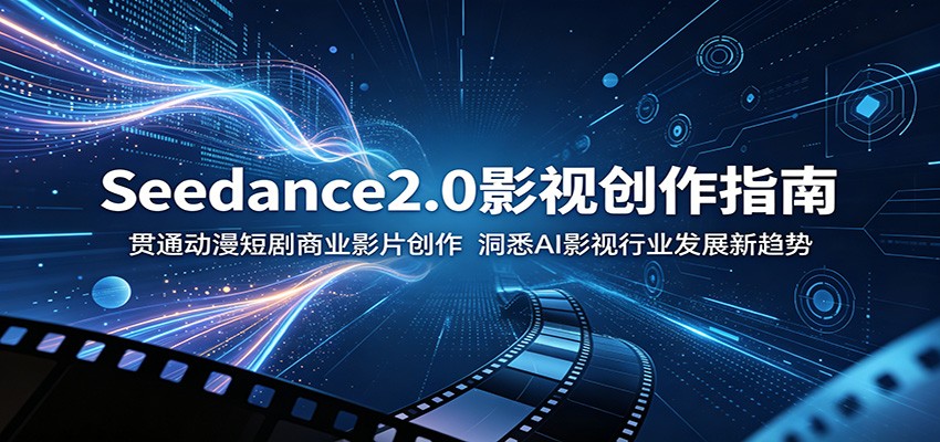 Seedance2.0影视创作指南：贯通动漫短剧商业影片创作，洞悉AI影视行业发展新趋势-星云网创