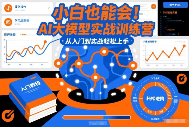 小白也能会!AI大模型实战训练营,从入门到实战轻松上手-星云网创