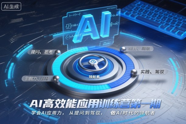 AI高效能应用训练营第一期，学会AI应用力，从提问到驾驭，做AI时代的领航者-星云网创