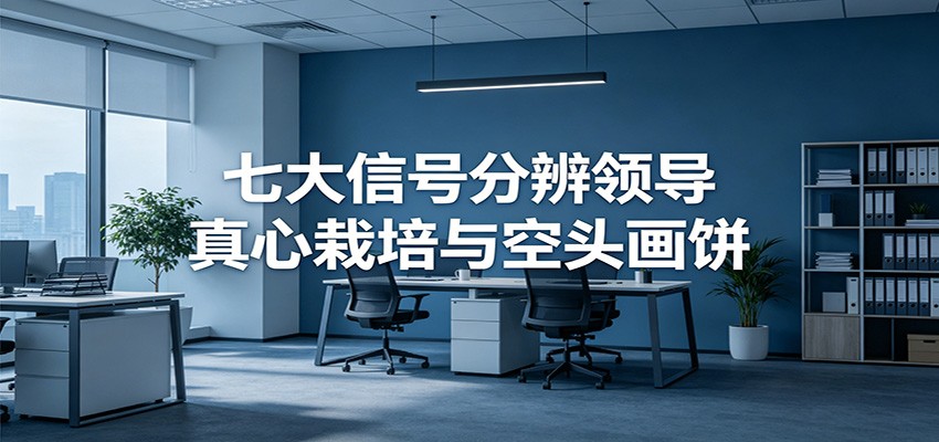 付费文章《七大信号分辨领导真心栽培与空头画饼》读懂管理背后人性逻辑-星云网创