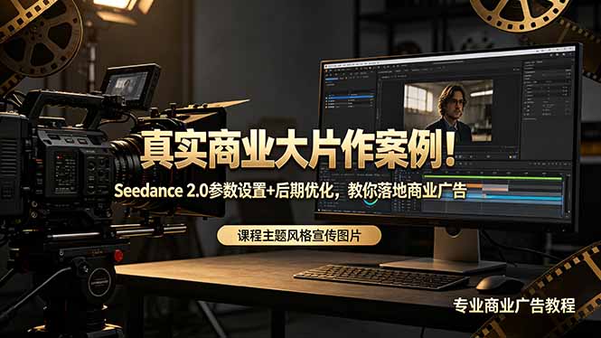 真实商业大片作案例！Seedance 2.0参数设置+后期优化，教你落地商业广告-星云网创