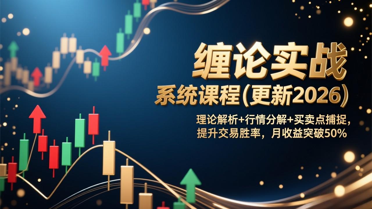 缠论实战系统课程(更新2026-问题不大网创