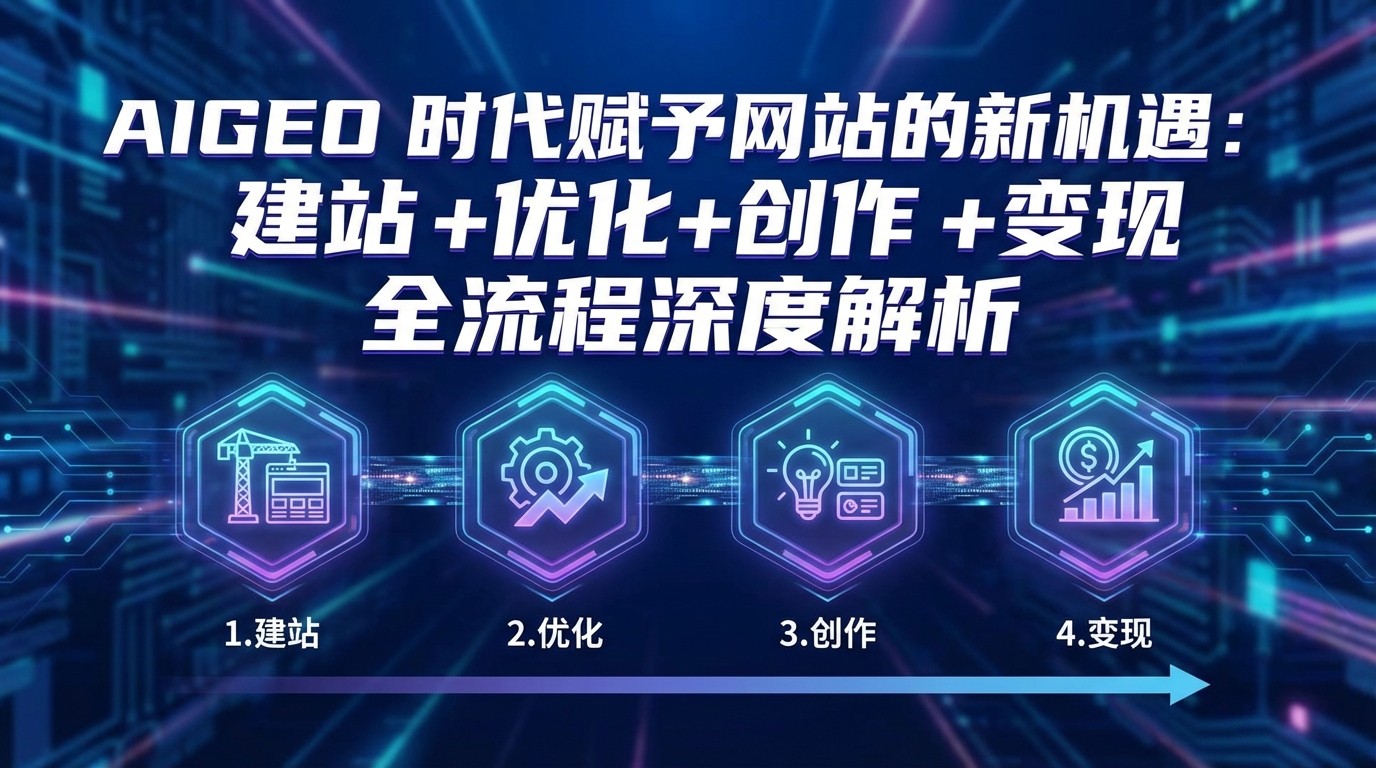 AIGEO+时代赋予网站的新机遇：建站+优化+创作+变现+全流程深度解析-星云网创