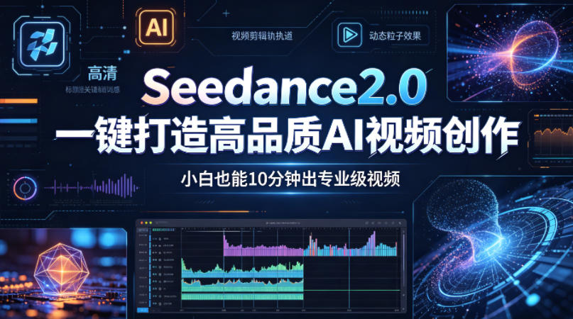Seedance2.0一键打造高品质AI视频创作，小白也能10分钟出专业级视频-星云网创