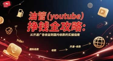 油管(youtube)挣钱全攻略：从开通广告收益到国内收款的实操指南(更新)-问题不大网创