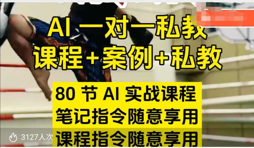 AI指令实战课，课程+案例，80节AI实战课程，笔记指令随意享用，课程指令随意享用(更新26年3月)-星云网创
