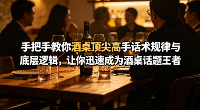 付费文章：手把手教你酒桌顶尖高手话术规律与底层逻辑，让你迅速成为酒桌话题王者(二十年全网独家经验分享)-星云网创