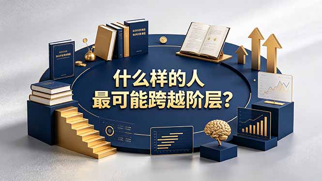 付费文章：什么样的人最可能跨越阶层？具备这五种特质，普通人也能顺利跨越阶层-星云网创