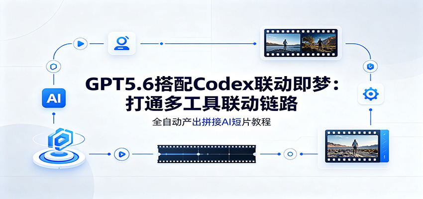 GPT5.6搭配Codex联动即梦：打通多工具联动链路，全自动产出拼接AI短片教程-星云网创