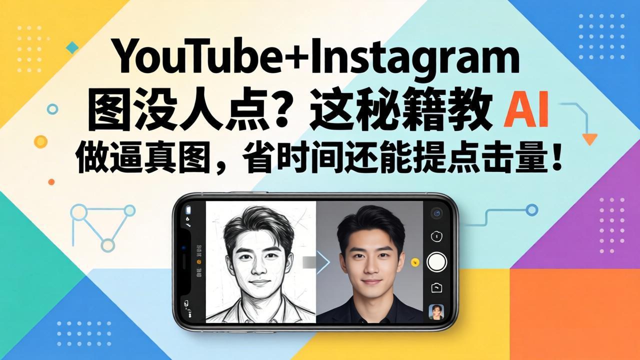 YouTube+Instagram图没人点？这秘籍教 AI 做逼真图，省时间还能提点击量-星云网创