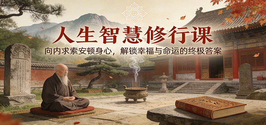 人生智慧修行课：向内求索安顿身心，解锁幸福与命运的终极答案-星云网创