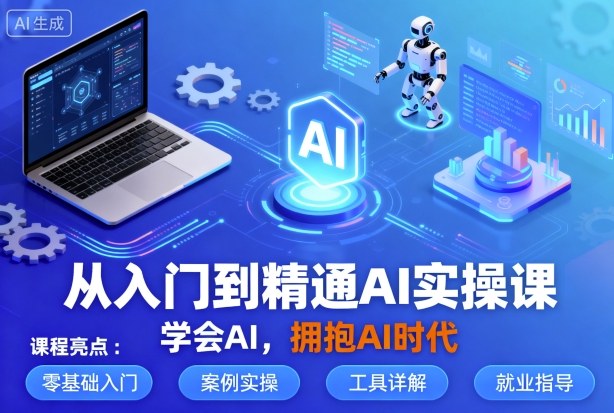 从入门到精通AI实操课，学会AI，拥抱AI时代-星云网创