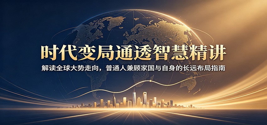 时代变局通透智慧精讲：解读全球大势走向，普通人兼顾家国与自身的长远布局指南-星云网创