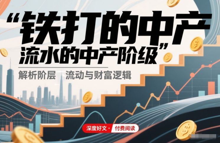 付费文章：铁打的中产，流水的中产阶级-星云网创