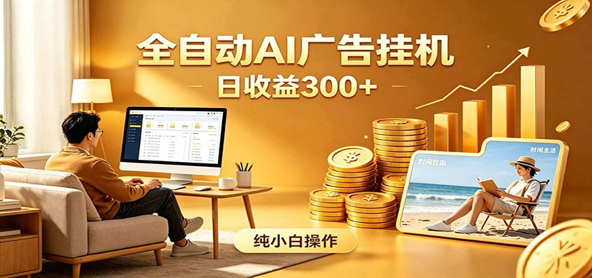 AI风口项目，全程解放双手，后台自动运行赚取收益，每天稳定收益300+-星云网创