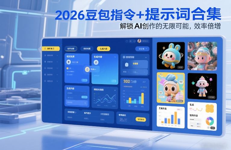 2026豆包指令+提示词合集，解锁AI创作的无限可能，效率倍增-云网创